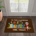 thumbnail image 4 of TIELUTT Classroom Door Mat Teacher Crayon Welcome to Classroom Doormat Back to School Classroom Welcome Classroom for Loving Room Rugs Small Soft Throw Blanket Flurry Rug Blanket Throws under 20 Throw, 4 of 5