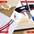 thumbnail image 5 of Duslogis Wall Corner Protector Peel and Paste Wall Molding Trim Flexible Self Adhesive Inside & Outside Wall Corner Guards Molding Trim for Wall Edge Corner Ceiling, 0.79 in x 10 Ft, Black, 5 of 7