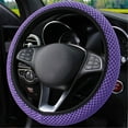 thumbnail image 2 of Elastic Ice Silk Steering Wheel Cover Summer Cool Non Auto Car Accessories, 2 of 5