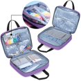 thumbnail image 3 of Kit de bordado LodRid, bolsa de bordado para proyectos con kit de inicio, color morado, 3 of 8