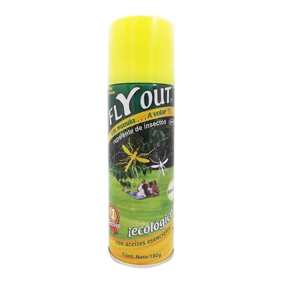 Repelente de insectos Fly Out en aerosol 180 g