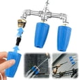 thumbnail image 2 of Triple Turbo Nozzle 360 Degree Rotating Pressures Washer Nozzle 1/4In Quick Connector Triple Nozzles Pressures Washer for Garden/Vehicle/Furniture Cleaning, 2 of 9