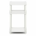 thumbnail image 2 of Furinno TURN-N-TUBE 3-Tier End Table Night Stand in White, 2 of 5