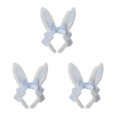 thumbnail image 4 of Maytalsory Bandeau Confortable pour Filles Accessoires pour Cheveux Collection Durable Oreilles de Lapin Bleu Ensemble de 3, 4 of 6