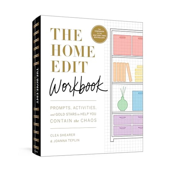 Pre-Owned The Home Edit Workbook: Prompts, Activities, and Gold Stars to Help You Contain the Chaos Paperback