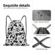 thumbnail image 4 of Fotbe Cow Bolsa Mochila con Cordón Estampada, Bolsa de Gimnasio Deportiva, Bolsa Cinch, Bolsa con Cordón para Hombres y Mujeres-Small, 4 of 6