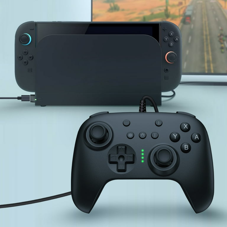 Onn+ Wired Controller Compatible with Nintendo Switch 2 Switch