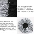 thumbnail image 5 of ORUYROP 2 Pcs Bonnets en Satin pour Femmes, Bonnet de Cheveux Réglable Double Couche avec Attache pour Cheveux Bouclés Naturels, 5 of 5