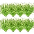 thumbnail image 1 of Plantas artificiales de aspecto realista, césped artificial resistente a los rayos ultravioleta de hoja perenne para decoración de interiores y exteriores con tallos flexibles, no requiere, 1 of 4