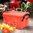 thumbnail image 5 of TerraHaven Candy Color Transparent Mini Storage Box with Cute Lock, 0.14L Portable Organizer - for Jewelry, Keys & Small Accessories - Home, Travel & Desktop Use, 5 of 6