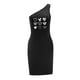 thumbnail image 4 of Vestido con Hombros Descubiertos para Mujer, Verano, Adolescentes, Sin Mangas, Mini Vestido para Aniversarios L, 4 of 7