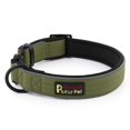 thumbnail image 1 of Collar táctico para perros Plutus Pet reflectante ajustable verde L, 1 of 6