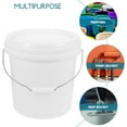 thumbnail image 3 of OULII 1Set Multi-Functional White HDPE Airtight Bucket With Lid For Medicine Storage, 3 of 6