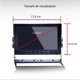thumbnail image 5 of Sistemas de Cámaras de Respaldo Automotrices,Heavy Duty Cámara de marcha atrás 7inch Monitor de visión trasera Kit de marcha atrás para Camión Caravana Autobús, 5 of 9