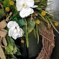 thumbnail image 3 of ziyahi Spring Summer Wreath Front Door Artificial Magnolia Wreaths for Autumn, 3 of 9