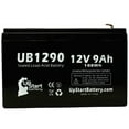 thumbnail image 3 of Compatible TSI Power 3150 Battery - Replacement UB1290 Universal Sealed Lead Acid Battery (12V, 9Ah, 9000mAh, F1 Terminal, AGM, SLA) - Includes TWO F1 to F2 Terminal Adapters, 3 of 4