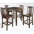 thumbnail image 1 of Crosley 5 Piece Counter Height Dining Set in Mahogany, 1 of 4