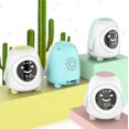 thumbnail image 3 of Children's Alarm Clock With Night Light Music Lighting Wake-up Sleep Trainer1pcs-blue, 3 of 3