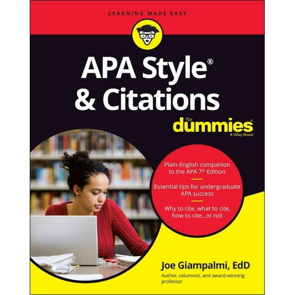 APA Style & Citations for Dummies, (Paperback)