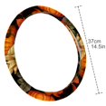 thumbnail image 4 of Thanksgiving Pumpkin Car Wheel Cover,14.5 Inch PVC Leather Auto Accessories Printing Steering Wheel Covers, 4 of 6