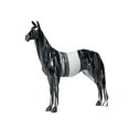 thumbnail image 3 of Escultura de caballo, artesanía, figura decorativa para escritorio, entrada, sala de estar Gris grande, 3 of 8