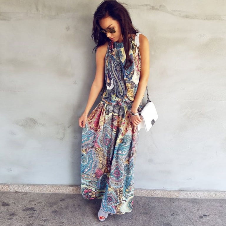Kayannuo Long Dress for Woman Back to School Prom Dress Womens Summer Vintage Boho Long Maxi Evening Party Beach Floral Dress - Walmart.com Kayannuo Long Dress for Woman Back to School Prom Dress Womens Summer Vintage Boho Long Maxi Evening Party Beach Floral Dress - Walmart.com