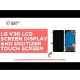 thumbnail image 2 of Écran LCD de Remplacement et Numériseur Écran Tactile Assemblage Complet + Cadre pour LG V30, 2 of 2