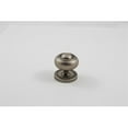 thumbnail image 1 of Bouton de Cabinet Champignon, Étain Vieilli, 1 of 1