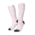 thumbnail image 2 of Balery Cute Rabbit Printed Novelty Socks Men's Women's Crew Socks Sports Socks Knee High Socks Cotton Socks Quirky and Cool Socks, 2 of 9