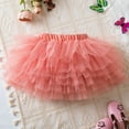 thumbnail image 2 of Akiihool Girls Ballet Skirt Layered Dance Tutu for Toddler Girls Birthday Fluffy Soft Affordable Tulle Skirt Ballet Princess Tutus (Pink,1-2 Years), 2 of 7