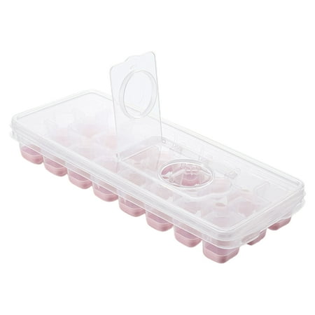 

Papaba Ice Cube Tray Non-stick 24 Grids Practical Large Capacity Ice Cube Tray