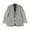 grey, variant on Michael Kors Mens Plaid Two Button Blazer Jacket, Grey, 46 Long