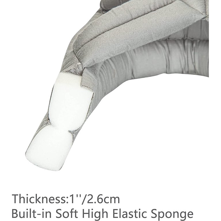 Thick Soft Protective Hat – Adjustable Safety Helmet For Elderly, Sponge Padding, Shock-Absorbing, Breathable, For Fall Prevention & Home Care