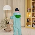 thumbnail image 2 of Silly Onesie Adult Pajamas Soft Plush Hooded, One-Piece Loungewear for Movie Nights Monster Loungewear Costume, Halloween Cosplay Costume Birthday Christmas Party Pop Performance Outfits, 2 of 11