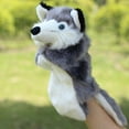 thumbnail image 5 of shenmeida 25cm Fox Puppet Handy Puppet Muppets Animal Plush Toys Show Developing Intelligence Gifts for Adults and Kids, 5 of 8