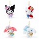 thumbnail image 2 of Llaveros de dibujos animados Kawaii My Melody Kuromi Cinnamoroll Kt Cat Purin Dog, juguete de felpa, animales de peluche de Anime, colgante pequeño, 12cm, 2 of 4