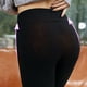 thumbnail image 3 of Mujeres Cálidas Leggings Espesar Push Up Elasticity Femenino Térmico Noveno Pantalones Adelgazante Color Sólido Frío Tiempo frío Pantalones suaves Gris oscuro S Methold AP004665-25, 3 of 7