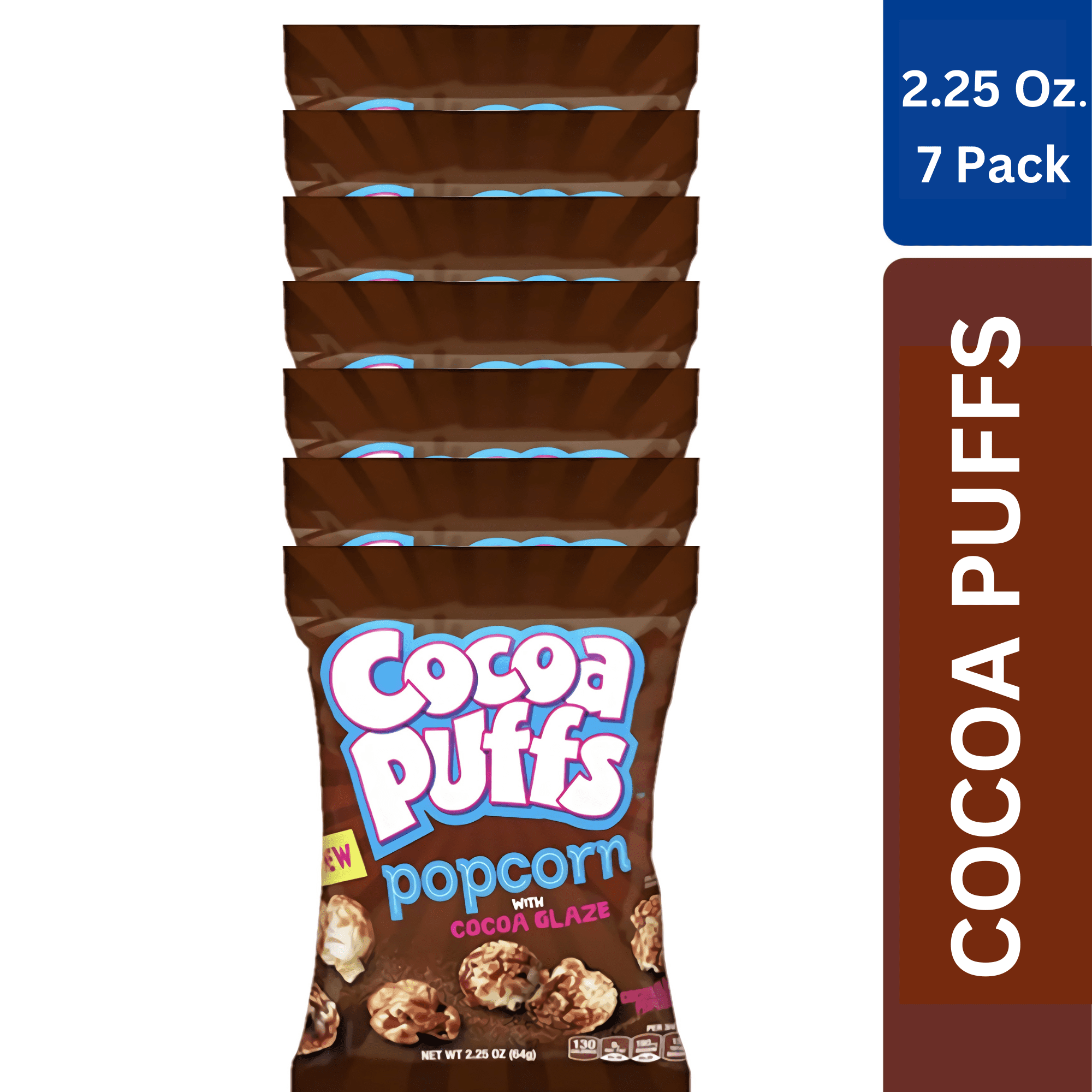 Cocoa Puffs Popcorn with Cocoa Glaze Chocolate Covered Morsel Of Crunch