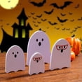 thumbnail image 2 of Billuyoard 4x fantasmas colgantes para una amplia aplicación, no aterradores y lindos, decoración artesanal de Halloween, fácil de blanquear Type3 NO3, 2 of 6