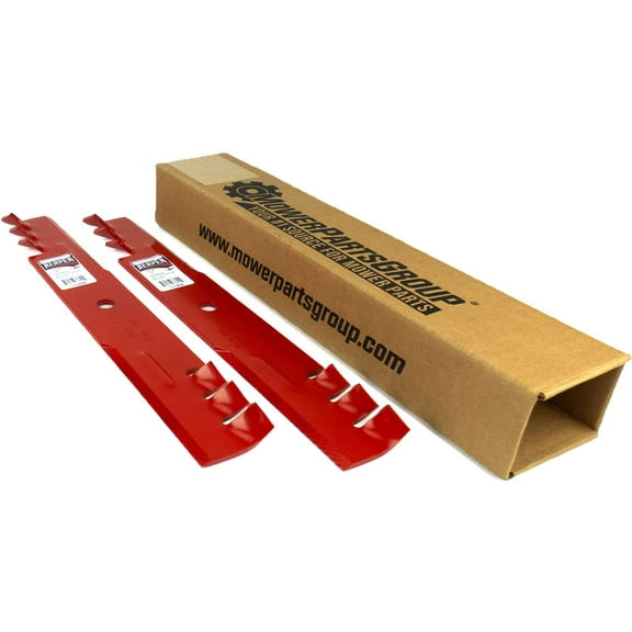 (2) Blades Fits Bunton 6294, P2005, PL4206, 36" 52" Deck