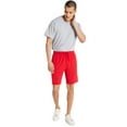 thumbnail image 3 of Athletic Works Men's and Big Men's Active Mesh Shorts, 9" Inseam, Sizes XS-5XL, 3 of 7