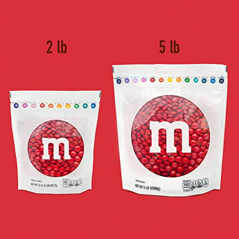 red m&ms bag