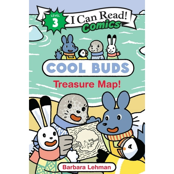 I Can Read Comics Level 3 Cool Buds: Treasure Map!, Book 8, (Paperback)