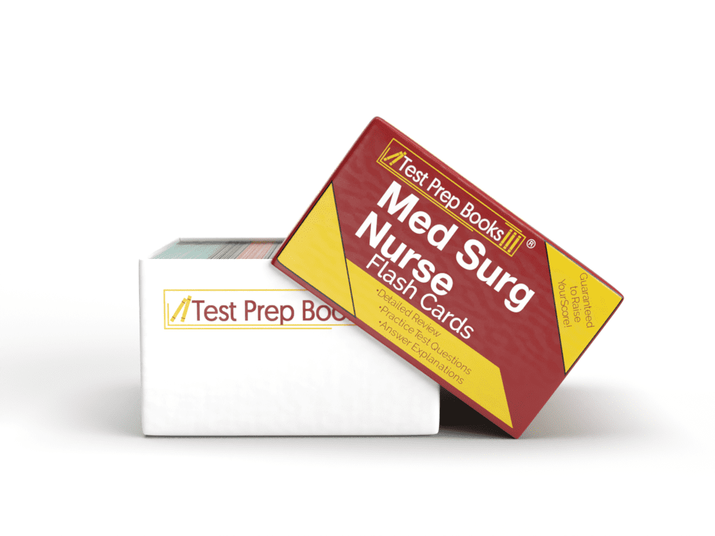 Medical Surgical Nursing Flashcards: Med Surg Certification Review Flash Cards Study Guide for the CMSRN with Practice Questions [Full Color Cards]