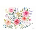 thumbnail image 3 of Nai, Danhui 18x13 Black Modern Framed Museum Art Print Titled - Lush Roses II Horizontal, 3 of 5