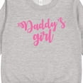 thumbnail image 3 of Inktastic Valentine's Day Daddy's Girl Toddler Sweatshirt, 3 of 4