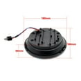 thumbnail image 3 of Anself /24V Motorcycle LED Headlight Round Retro Turn Signal Lamp 7 inches Headlight Replacement for Jeep Wrangler, 3 of 7