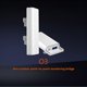 thumbnail image 1 of O3 Punto de Acceso WiFi para Exteriores, Alcance de 5 Km, Antenas de 12 DBi, Modo WISP de 150 Mbps, Enlace P2MP, ENCHUFE de EE. UU., 1 of 5