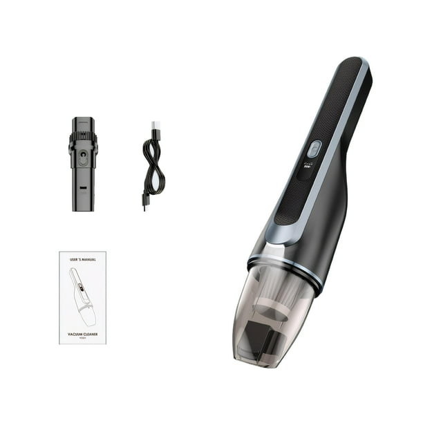 Naiovety Aspirador de coche de mano de carga rápida para una limpieza rápida, ligero e inalámbrico, pesa solo 1,2 Electrodomésticos