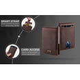 thumbnail image 2 of SYMMEXA Men's wallet RFID anti-theft carbon fiber wallet dollar clip, 2 of 9
